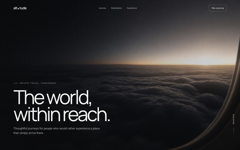Travel & aviation design preview